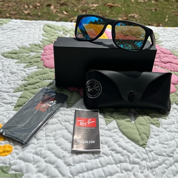 New Ray Ban Justin 4165 Sunglasses Polarized Unisex - Picture 12 of 16